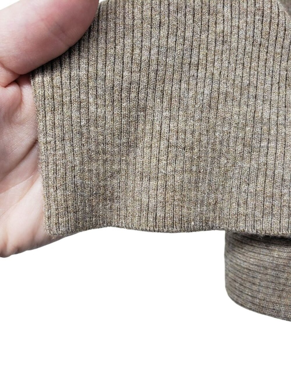 Uniqlo Washable Ribbed Knit Trousers Wide Leg Lounge Sweat Pants XS - Picture 7 of 9